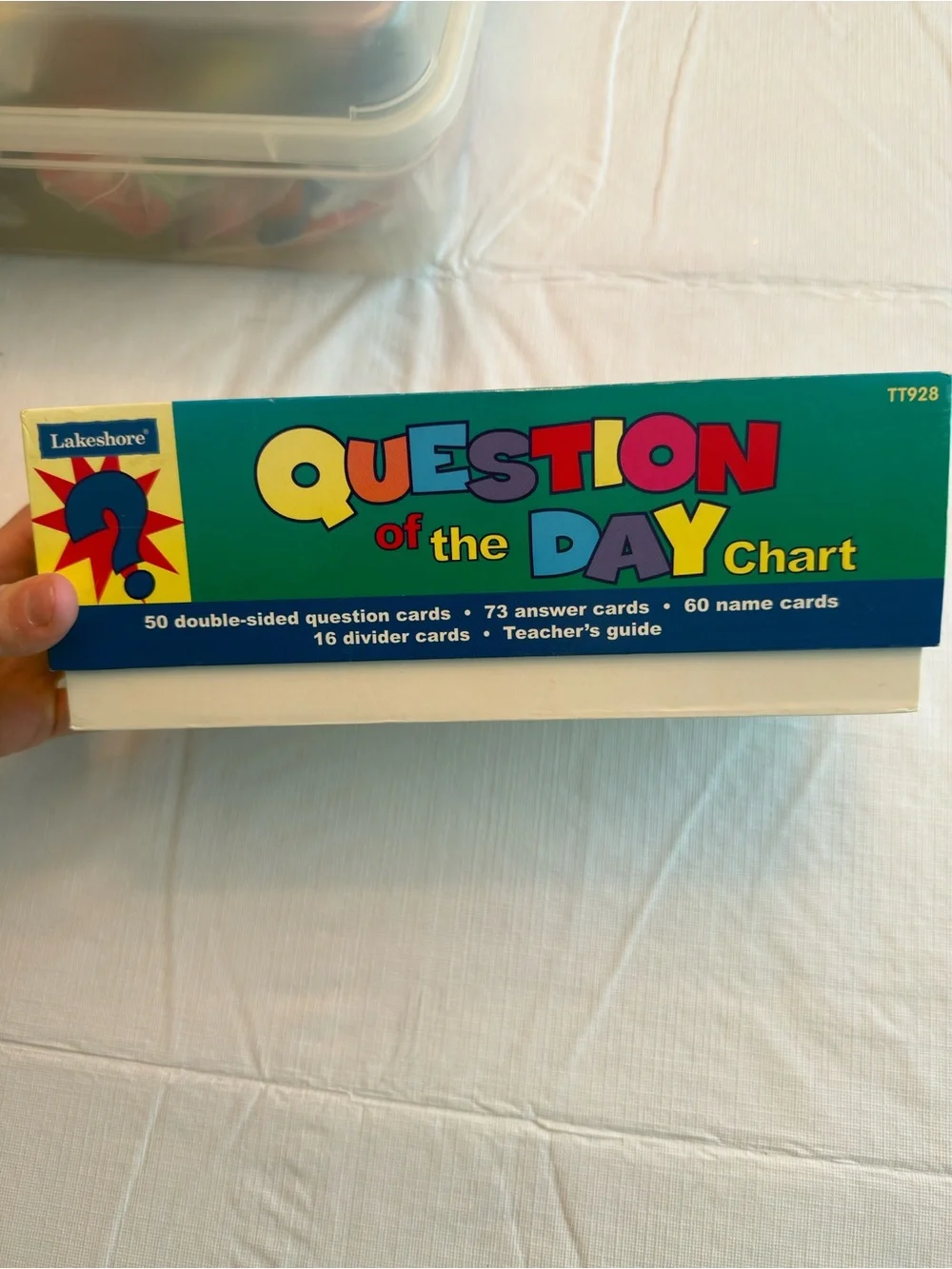 Question of the Day Chart - Kids Activity Set